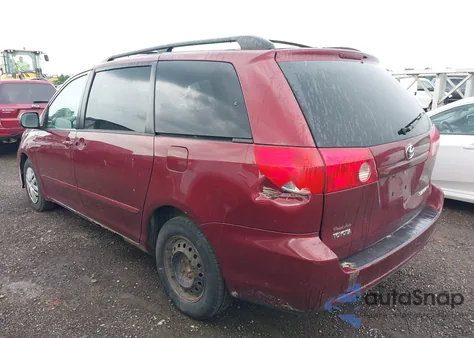 2008 Toyota Sienna Le из США, поврежденный, VIN 5TDZK23C18S169410